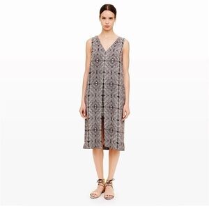 CLUB MONOCO Small Silk MIDI Romper Split Dress.